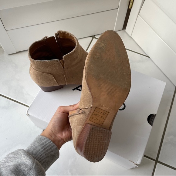 ALDO leather ankle boots - Picture 6 of 7